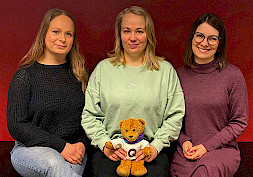 Niina Mikkola, Anna Vallivuori-Ojala ja Henna Kaasalainen